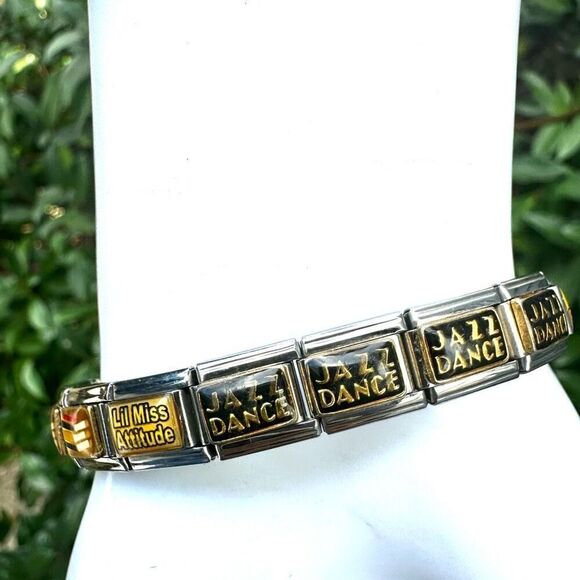 D’LinQ stainless steel link bracelet - Picture 4 of 9